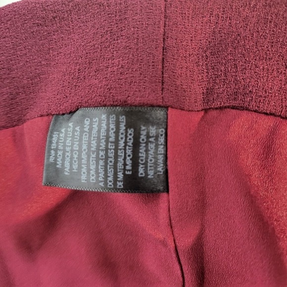 Wayf Elegant Burgundy Long Dress Size XS - Picture 6 of 9